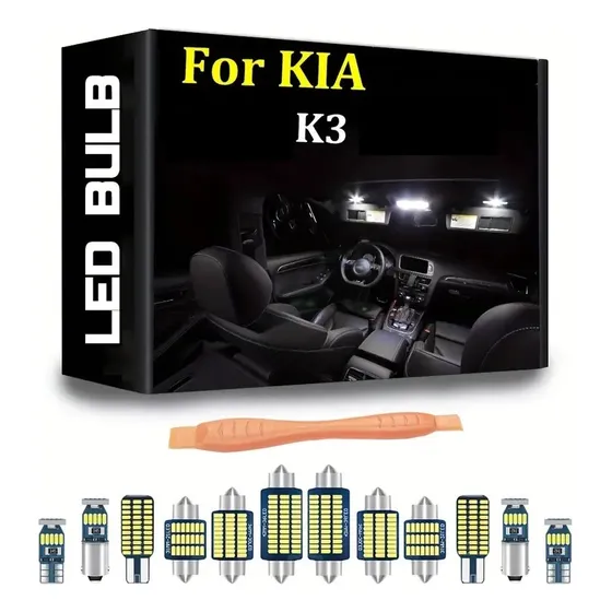 Led Premium Interior + Hyperled De Reversa Kia K3 2024 2026