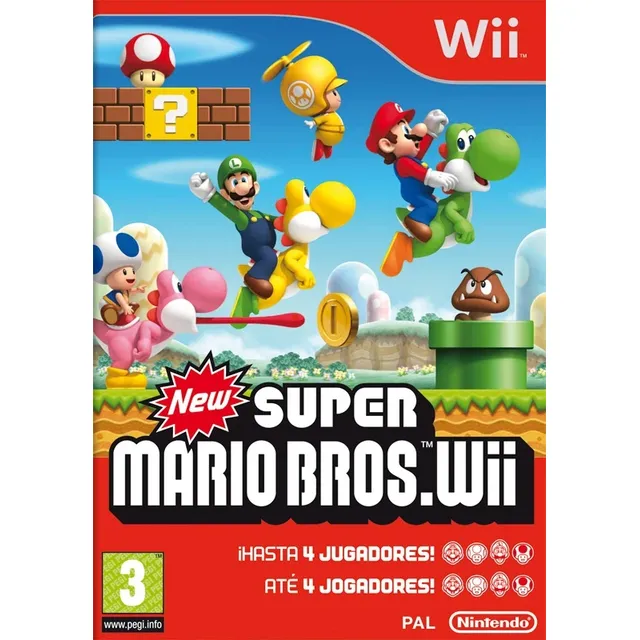 Juegos Físicos Para Consola Wii Saga Mario Bros