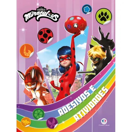 Ladybug - Adesivos e atividades, de Ramos, Alice. Editorial Ciranda Cultural em português, 2022