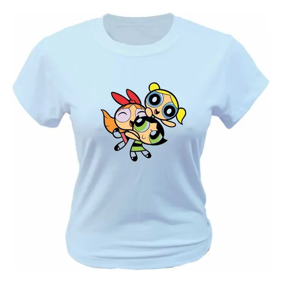 Camiseta - Meninas Super Poderosas  - Estampa1