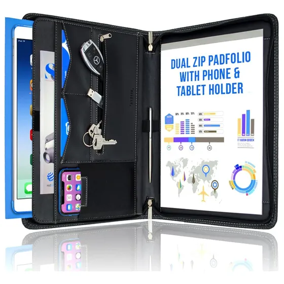 Carpeta Ejecutiva Portafolio Tablet Documentos Folder Tabla