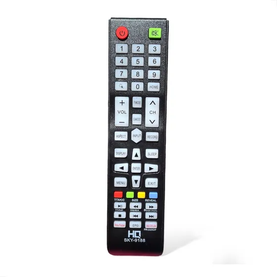 Controle Remoto Compatível Com Hq Smart Tv Hk320df, Hqs43nkh