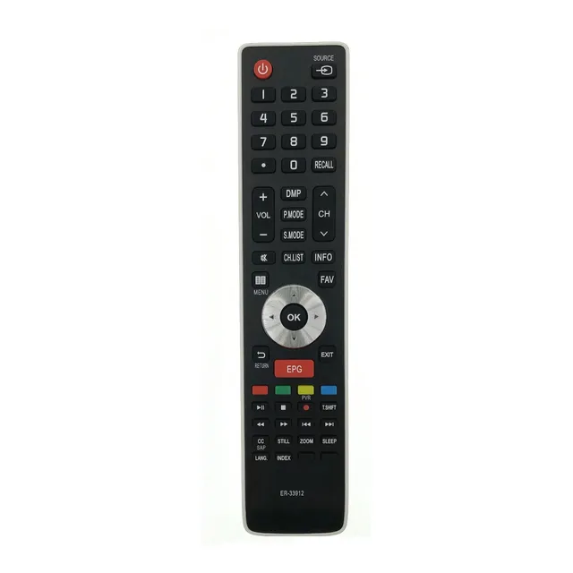 Control Remoto Jvc Bgh Hisense Er-33912 Epg Smart Tv Led