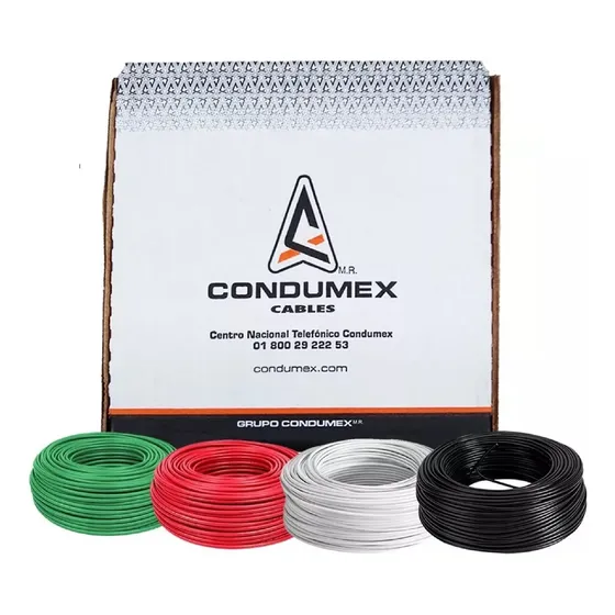 Kit 2 Cajas 100 Mts Cal 12 Condumex.