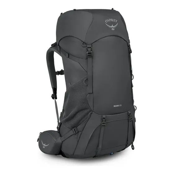 Mochila De Mochilero Osprey Rook 65l Para Hombre - Dark Char