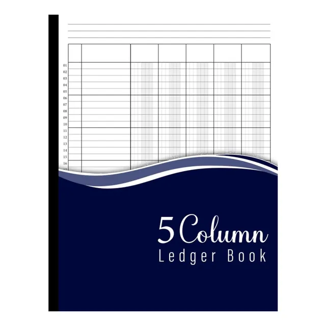 Libro: Libro De Contabilidad De 5 Columnas: Libro De Contabi