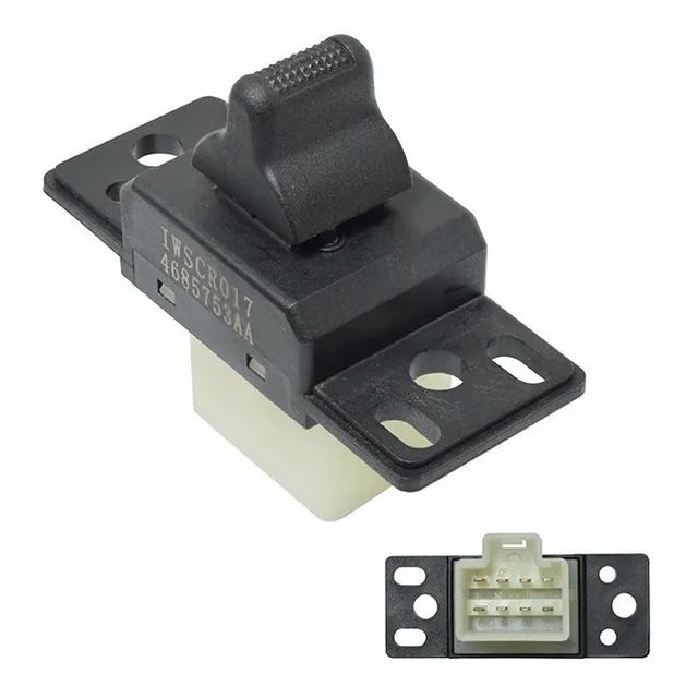 Control Elevador Negro Chrysler Voyager 01-07 Generica