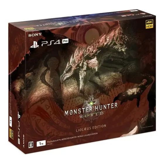 Playstation 4 Pro 1tb Edição Monster Hunter Completo - Ps4 Pro Monster Hunter World