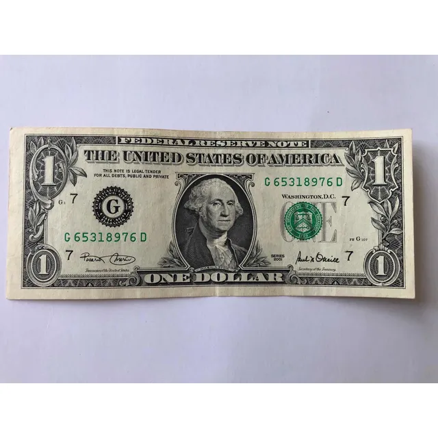 3 Billetes 1 Dolar Americano 2002, 2003 Y 2009 Buen Estado