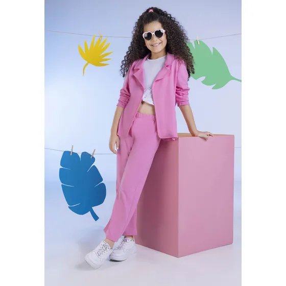 Pantalón Infantil Rosado Mp 3070