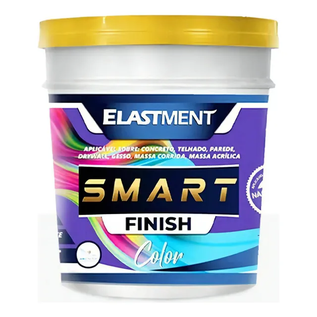 Tinta Elástica Anti Mofo Smart Color Algodão Egípcio 3.6lt Cor Algodão Egípcio Semi Brilho