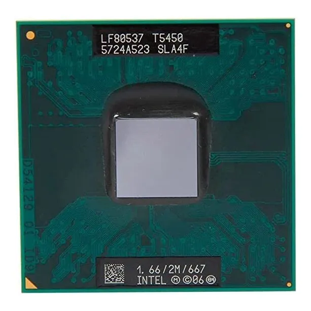 Procesador Intel Core 2 Duo T5450 Sla4f 1,66 Ghz 2m 667