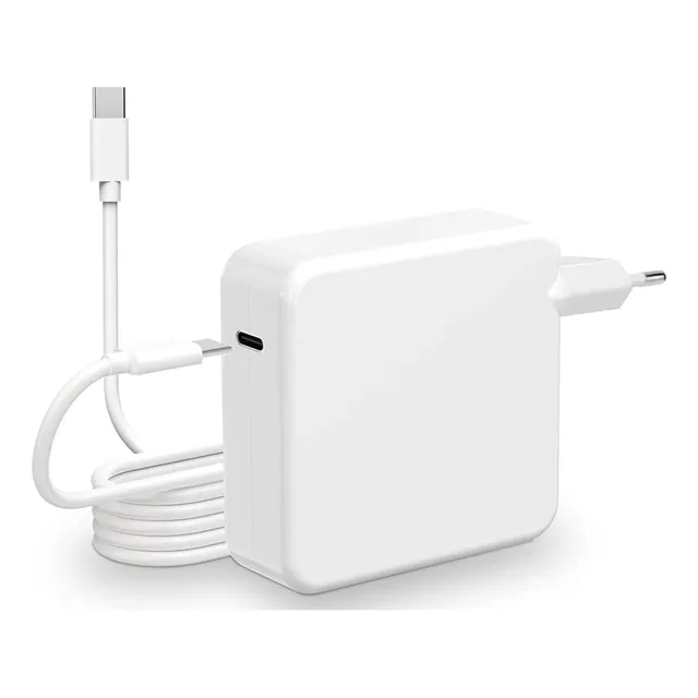 Cargador De 61w Compatible Con Mac Book Pro Air, Usb-c