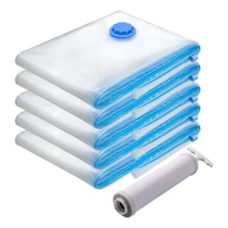Saco Ă VĂĄcuo Viagem Mala 50 X 60 Cm Kit 05 Un + Bomba Saco Ă VĂĄcuo Viagem Mala 50 X 60 Cm Kit 05 Un + Bomba