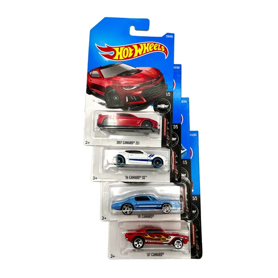 Hot Wheels Básicos Varios Corvette F-150 Vw Nissan Toyota Camaro Fifty 4pz - Hw Camaro Fifty