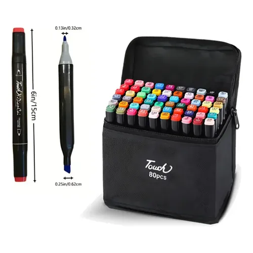 Marker Set Cra-z-art Crazy Art Super Tip 64pc | MercadoLivre