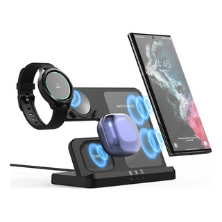 Soporte De Cargador Inalámbrico 3 En 1 Para Samsung Soporte De Cargador Inalámbrico 3 En 1 Para Samsung