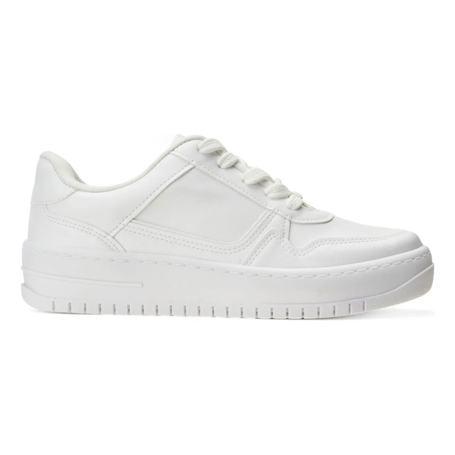 👟 Tênis Feminino Conforto Casual Branco Vizzano