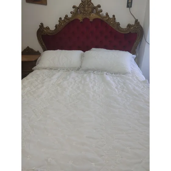 Juego De Cuarto Matrimonial Vintage Con Mármol
