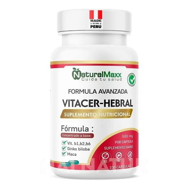 Vitacerebral Naturalmaxx Frasco 100 Cápsulas 