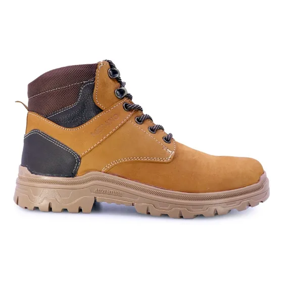 Bota Hombre Casual Nobuck Miel Merano 42030 Gnv®