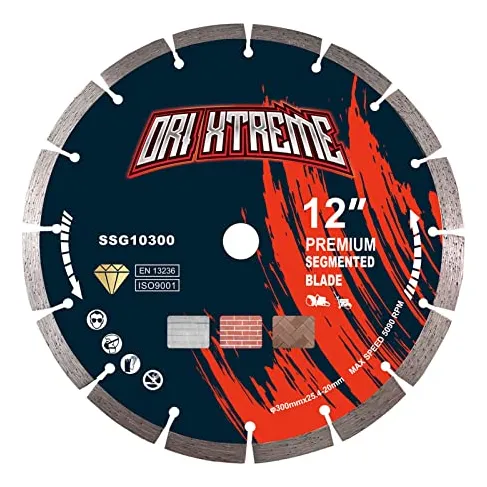 Hoja De Sierra De Diamante Orixtreme De 12 Pulgadas, Segment
