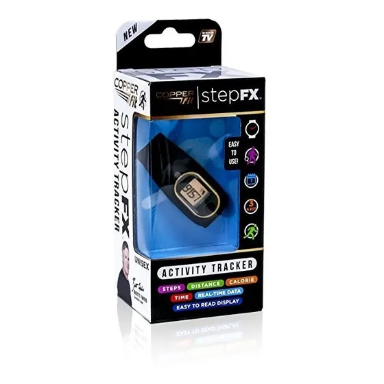 Cobre Fit Paso Fx Wireless Control De Actividad, Negro Muñeq