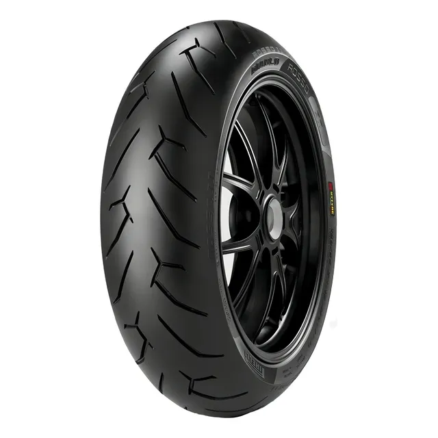 Cubierta trasera para moto Pirelli Supersport Diablo Rosso II sin cámara de 130/70 R17 H 62 x 1 unidad