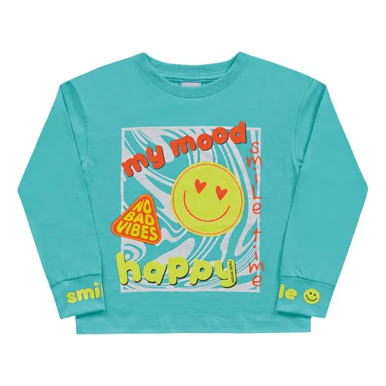 Remera Niña Happy Smile - Gepetto´s 1172
