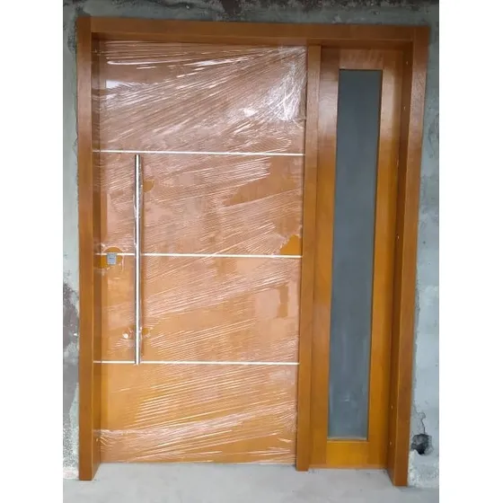 Puertas De Madera Masciza Con Marco Modelo Esmeralda 