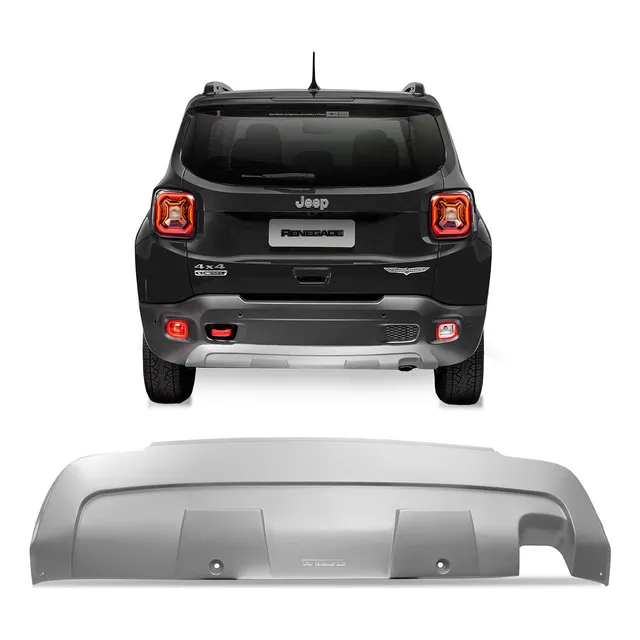 Overbumper Renegade 2015 A 2021 Protetor Traseiro Parachoque