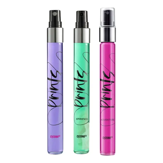 Set 3 Cyzone Perfume Mujer Tipo Prints 30ml Cada Uno
