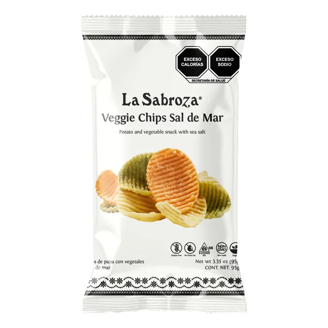 Veggie Chips Sal De Mar 95gr
