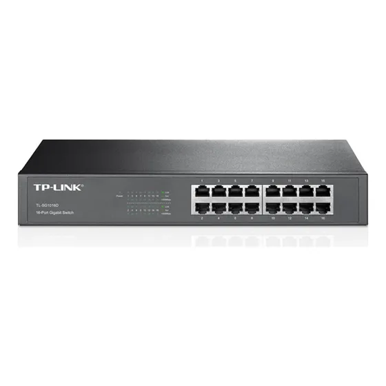 Switch TP-Link TL-SG1016D série 10/100/1000MBPS