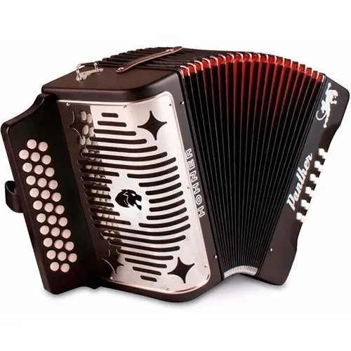 Hohner Panther Acordeon Tono Fa Correas Originales