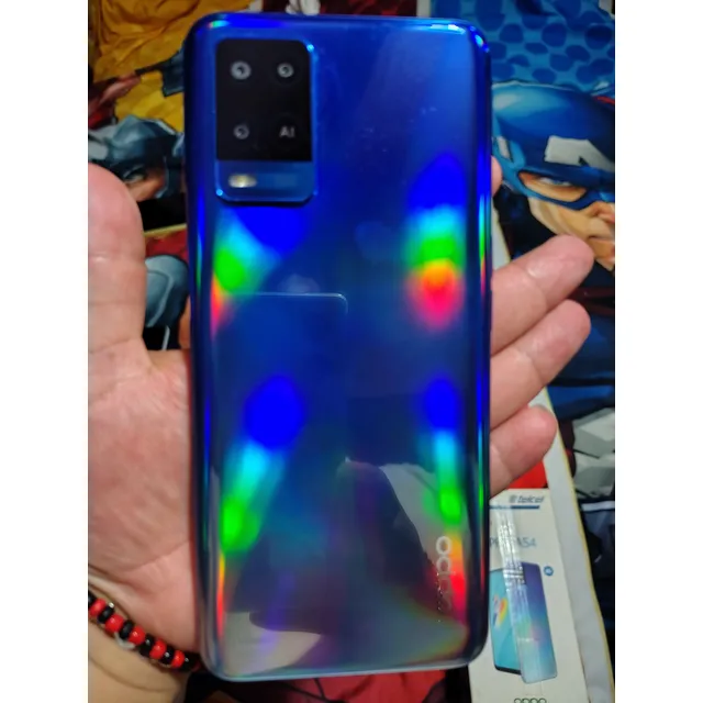 Celular Oppo A54 128gb + 4gb Ram Ips Lcd Liberado Azul