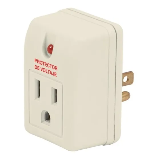 Adaptador Con Supresor De Picos 270 Joules Protector Voltaje