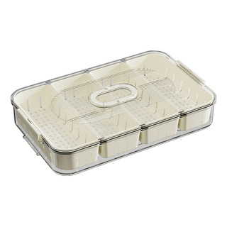 Caja De Almacenamiento Para Nevera, Bandeja Para 4 Rejilla Caja De Almacenamiento Para Nevera, Bandeja Para 4 Rejilla
