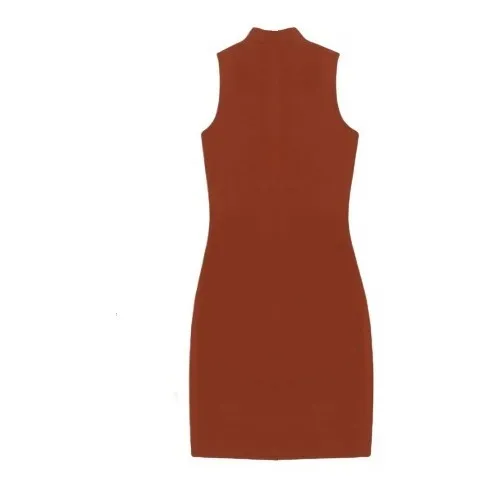 Vestido Negro Marron Adolescentes  Shein Talla 14 