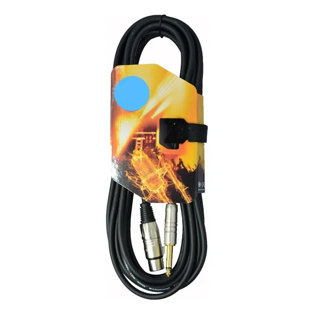 Cable Canon A Plug 1/4 Para Microfono 6 Metros Calidad A