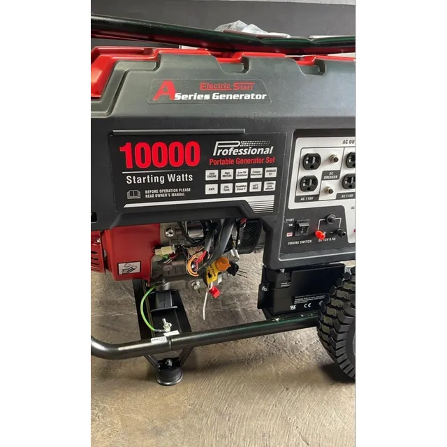 Planta Eléctrica De 10000 Watts (10 Kva) Gasolina