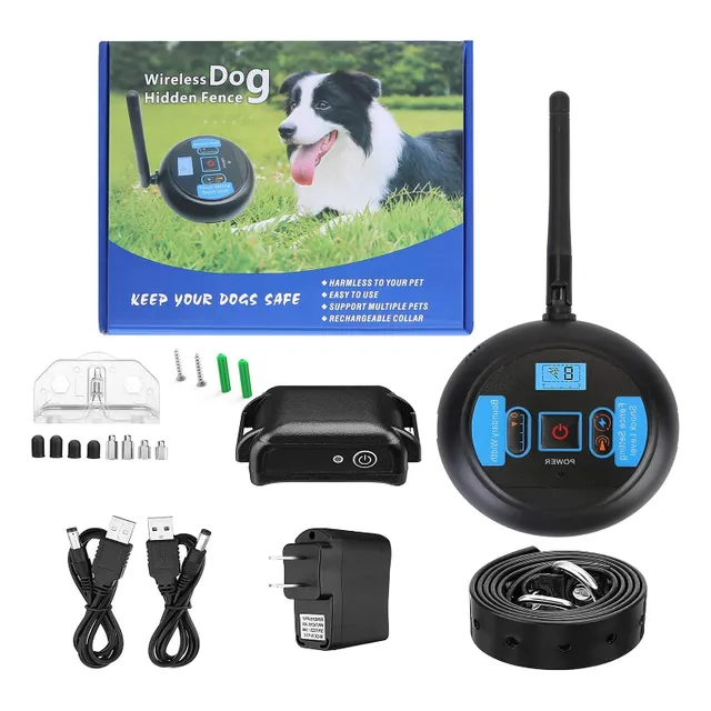 Cerco,valla, Contención Inalámbrica Para Perros Con Collar 