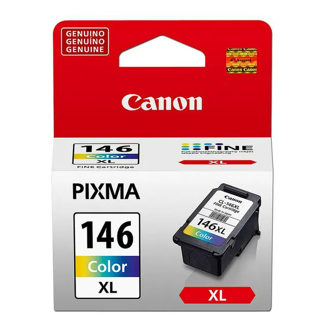 Cartucho Canon Cl 146 Xl Color 13ml, 300 Páginas 8276b001aa