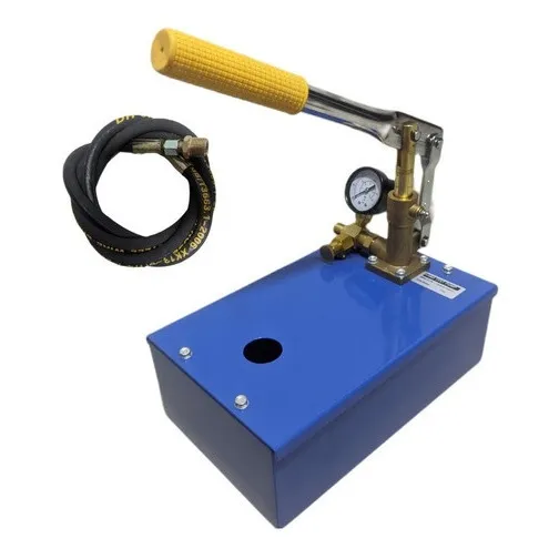 Bomba De Teste Hidrostático Portátil 100bar 1450psi Com Nf
