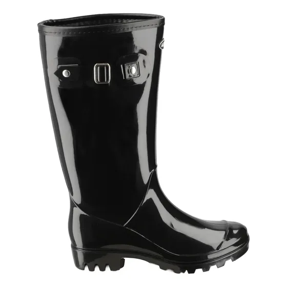 Bota De Agua Mujer Negra