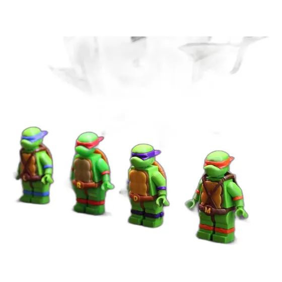 Minifiguras De Tortugas Ninja - ¡colecciónala Aquí!