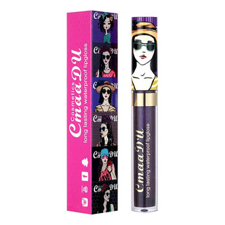 Brillo Labial Lipgloss Metálico Cmaadu Esmalte Contra Agua Brillo Labial Lipgloss Metálico Cmaadu Esmalte Contra Agua