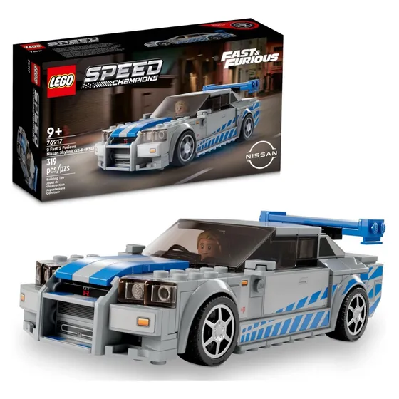 Lego Speed Champions 2 Fast 2 Furious Nissan Skyline Gt76917