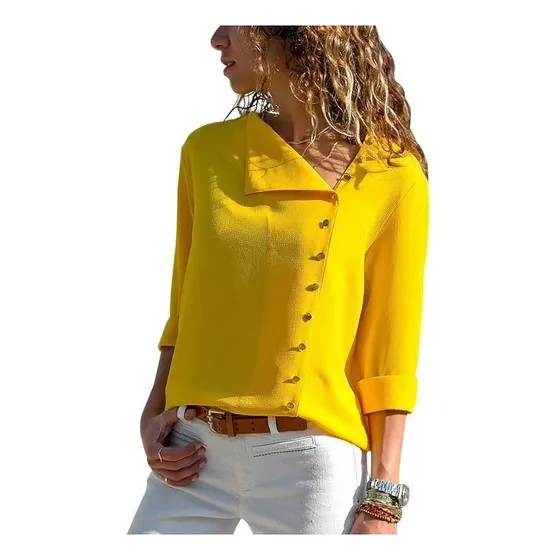 Blusas en chifon manga larga hotsell