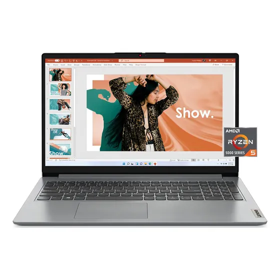 Lenovo Ideapad 1 Amd Ryzen 5 5500u 8gb Ram 512gb Ssd Gris